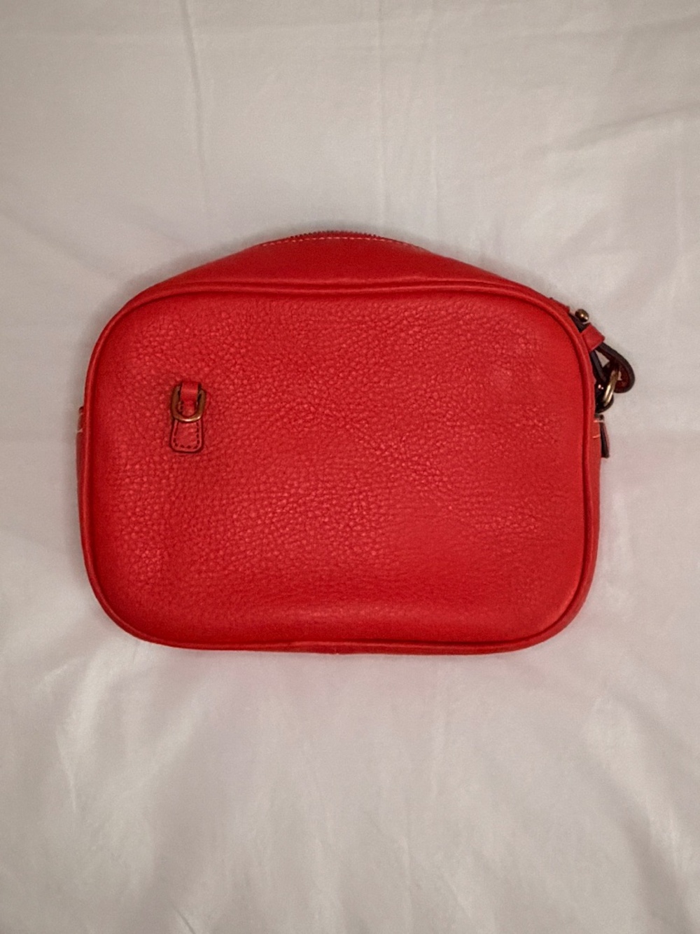 J Crew Red Leather Bag - Picture 2 of 7
